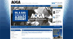 Desktop Screenshot of aoga.org